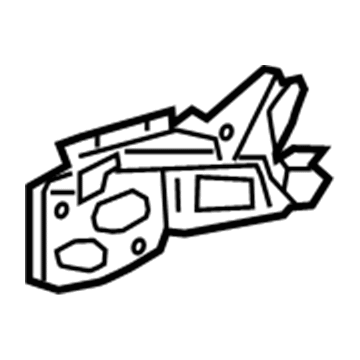 GM 39088191 Mount Panel, Driver Side