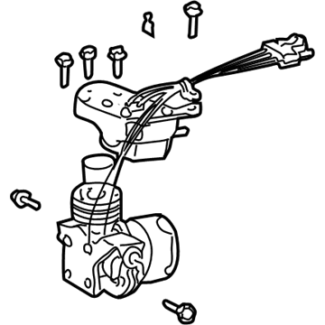 Saturn Air Suspension Compressor - 15147082