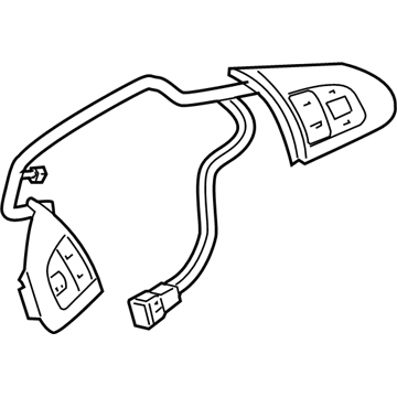 Chevy 92252182 Radio Switch