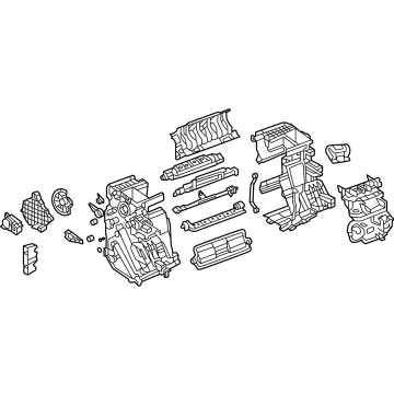 GM 42812117 A/C & Heater Case