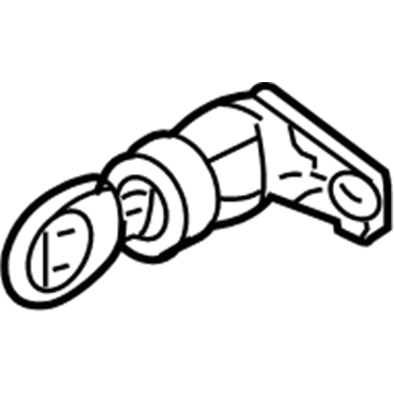 Chevy Door Lock Cylinder - 96801559