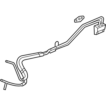 GM 15848590 Oil Cooler Pipe