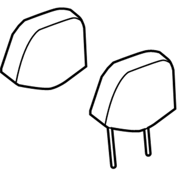 Cadillac 20812527 Headrest