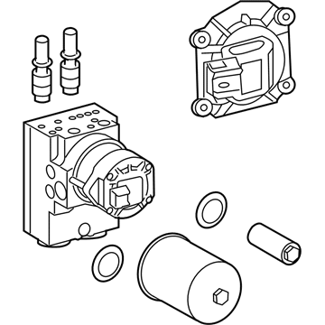 Cadillac Escalade ABS Control Module - 25914986
