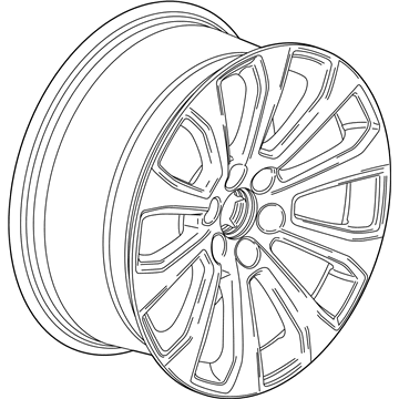 2021 Chevy Silverado 1500 Spare Wheel - 84799395