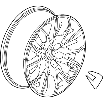 GM 84604787 Wheel, Alloy
