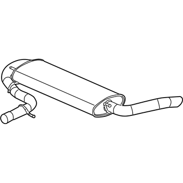Saturn Muffler - 15898907