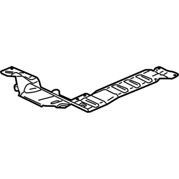 2005 Chevy Equinox Exhaust Heat Shield - 25912945
