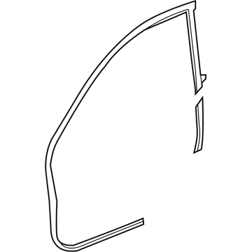 2020 Cadillac CT4 Door Seal - 84947754