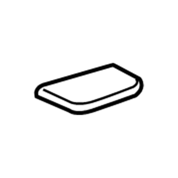 GM 23136916 Track End Cover