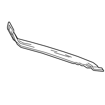 GM 22935029 Upper Reinforcement, Driver Side