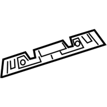 GM 96875862 Rear Bracket