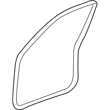 2012 GMC Canyon Door Seal - 15290814