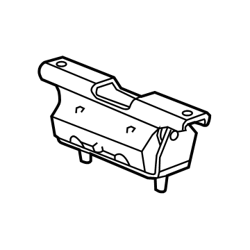 GMC Motor And Transmission Mount - 84462949