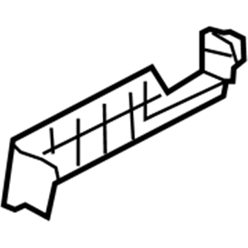 GM 19317586 Rail Cover, Front
