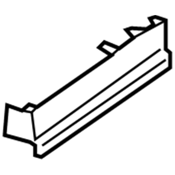 GM 19317585 Rail Cover, Front