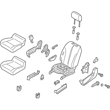 GM 19317837 Seat Assembly