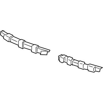 GM 23435956 Rear Body Panel Upper Bracket, Driver Side