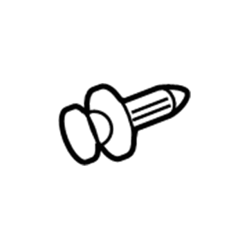 Buick 12337831 Lower Duct Retainer