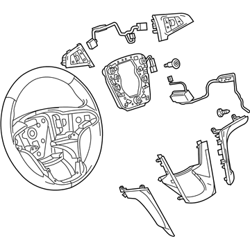 Buick Steering Wheel - 22846339