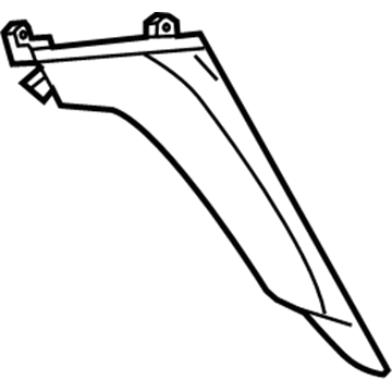 GM 13279440 Trim Cover, Lower Driver Side