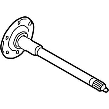 Chevy Silverado 2500 HD Axle Shaft - 15801500