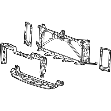 GM 23266741 Mount Panel, Front