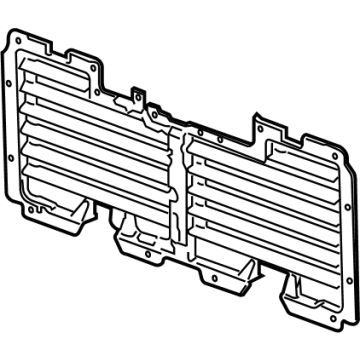 GM 84378163 Radiator Shutter Assembly, Front
