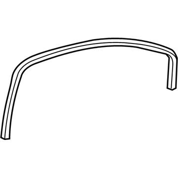2010 Pontiac G6 Door Seal - 20864019