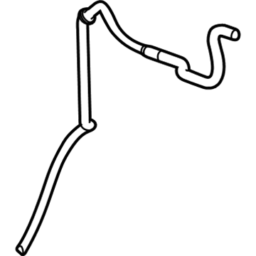 GM 20942670 Overflow Hose, Upper