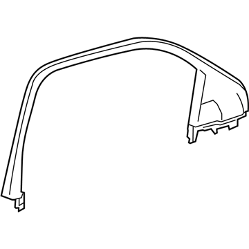 2018 Chevy Silverado 1500 Door Moldings - 22978030