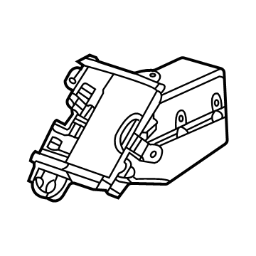 GM 84677768 Compartment Box, Black