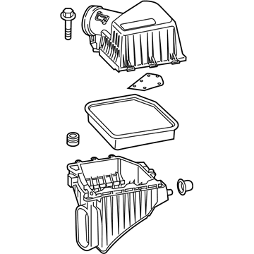 Chevy Silverado 1500 Air Filter Box - 84854463