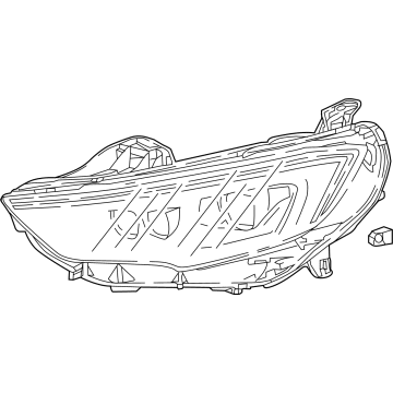 Buick Regal TourX Headlight - 39217216