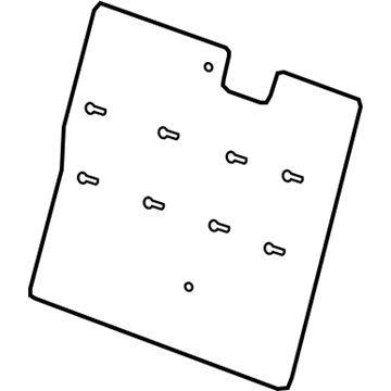 GM 26207258 Seat Back Panel, Rear
