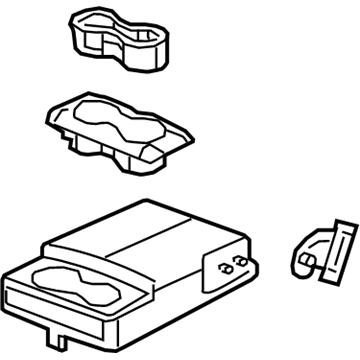 GM 26216607 Armrest, Rear