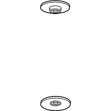 GM 13330714 Spring Insulator, Rear Upper