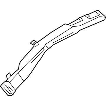 GM 22885832 Duct, Passenger Side