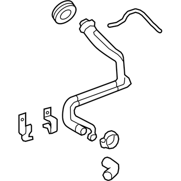 Pontiac Fuel Filler Hose - 92232570