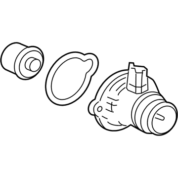 GM 25200455 Thermostat Housing