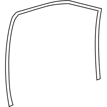 Chevy Cobalt Weather Strip - 20906470