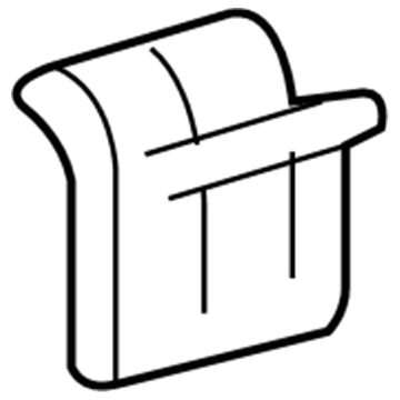 Pontiac 11588650 Sill Plate Clip