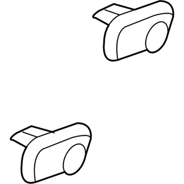 Pontiac 11609483 Kick Panel Trim Retainer