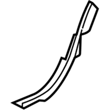 GM 15288880 Floor Extension, Driver Side
