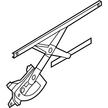 Pontiac G3 Window Regulator - 95015330