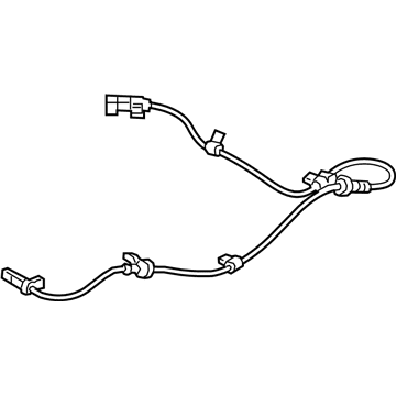 Buick Wheel Speed Sensor - 23402410