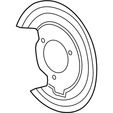 Buick Brake Backing Plate - 84306633