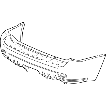 Chevy Trailblazer Bumper - 19120212