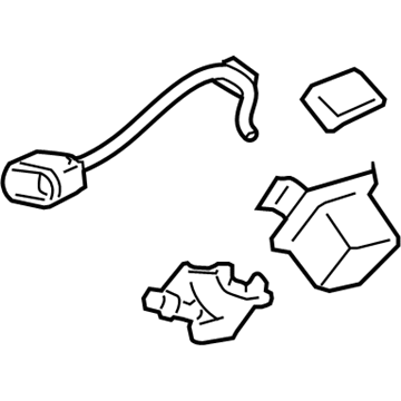 GM 22913932 Camera, Rear Driver Side
