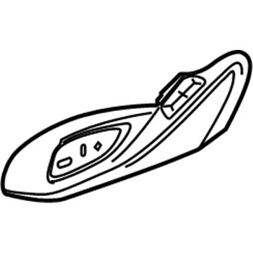 GM 92507580 Outer Finish Panel